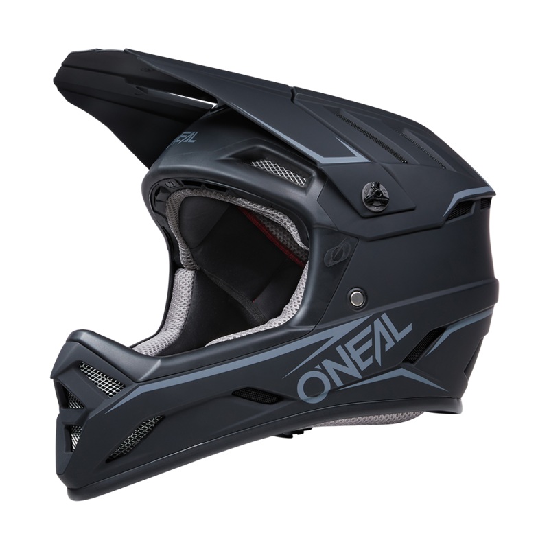 O’Neal Backflip Full Face Helmet – Solid – Black Black X-Small