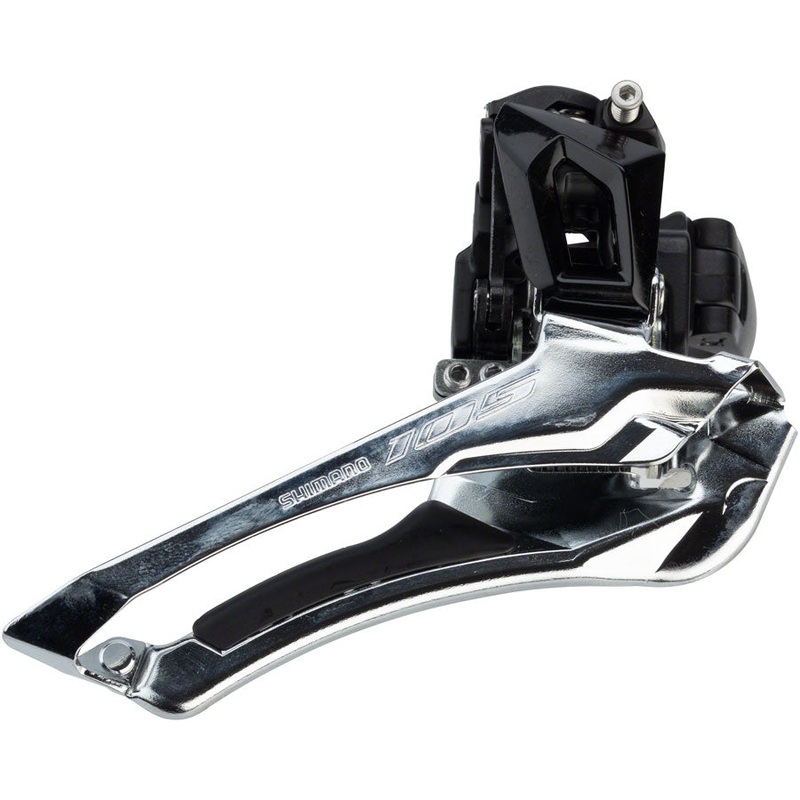 Shimano 105 FD-R7000-BLL Front Derailleur – 11-Speed, Double, 34.9mm Clamp Band, Down-Swing, Black