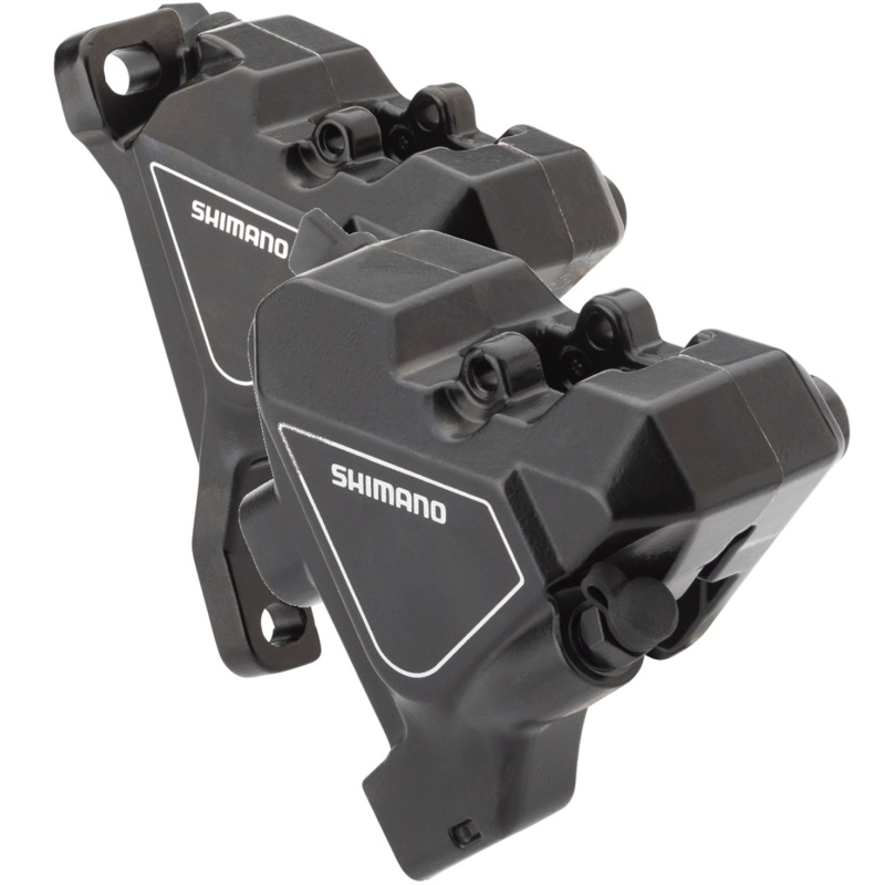 Shimano Altus BR-UR300 Hydraulic Disc Brake Calipers Front & Rear Flat Mount Resin Pads – MTB Bike Brake Components