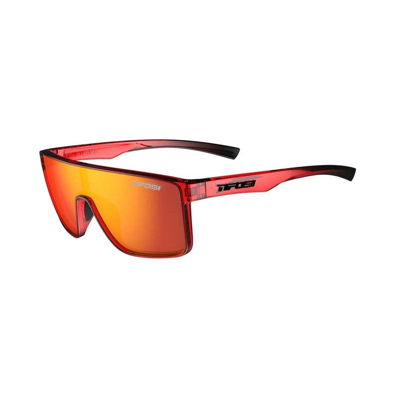 Tifosi Sanctum Single Lens Sunglasses – Crystal Red Fade Crystal Red Fade