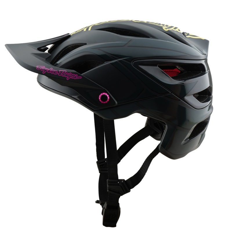 Troy Lee Designs A3 MTB Helmet – Ghostwing – Charcoal Charcoal X-Small/Small