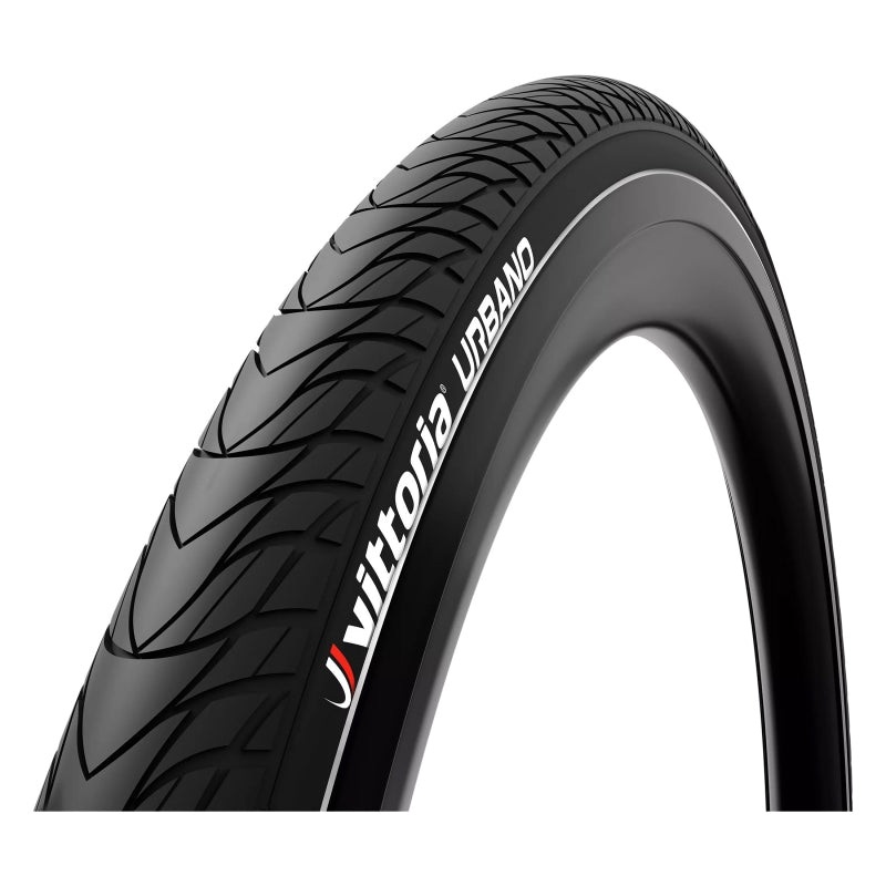 Vittoria Urbano Tire – 700 x 28 Clincher Wire Black/Reflective