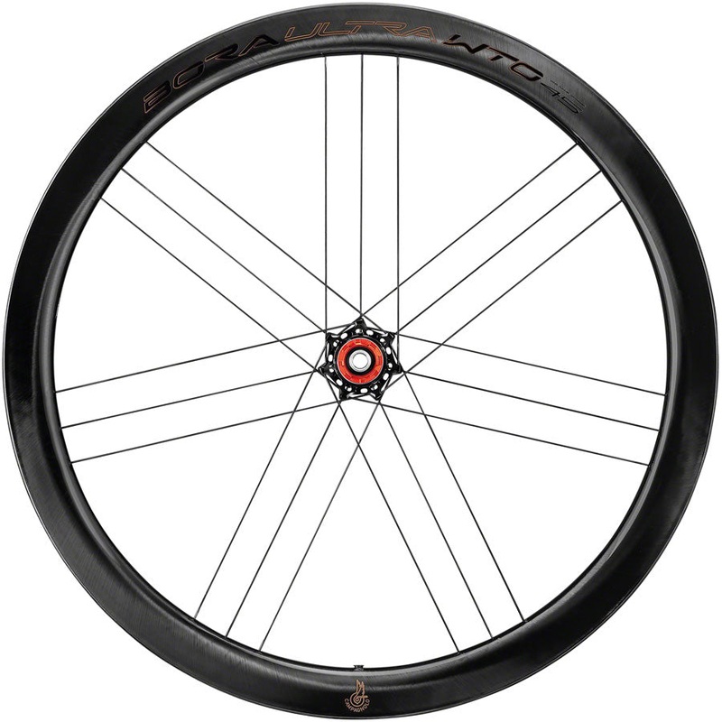 Campagnolo BORA Ultra WTO 45 C23 Rear Wheel – 700c, 12 x 142mm, Center-Lock, N3W, 2-Way Fit, Carbon