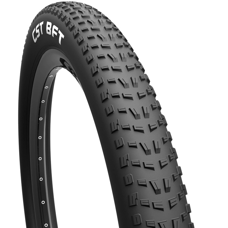 CST Tires BFT 26″ Wire Fat Tire Black 4.0″