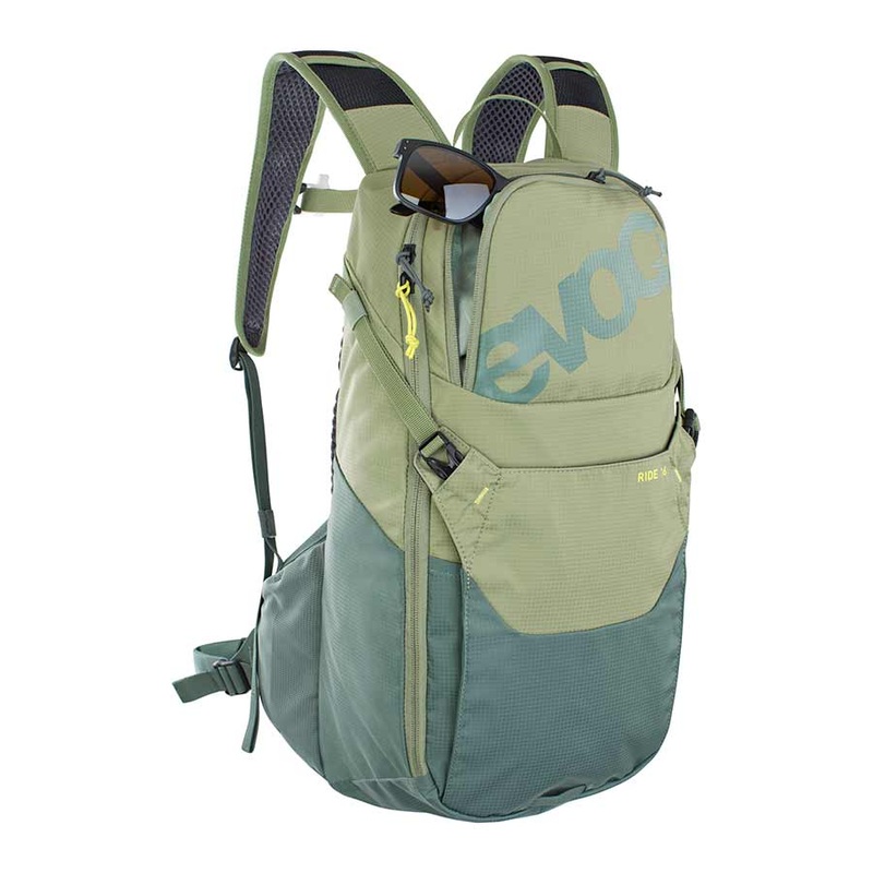 EVOC Ride 16 Hydration Bag Volume: 16L, Bladder: Not included, Light Olive – Olive