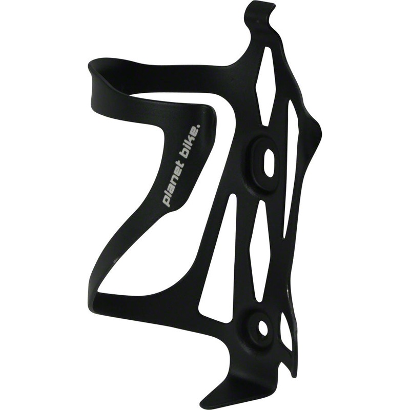 Premium Aluminum Sideload Bike Bottle Cages for Compact Frames | Lightweight, Durable, Easy Access, Bolt-On Mounts Black