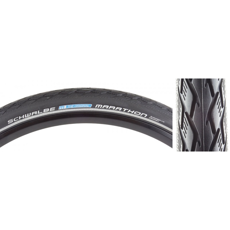 Schwalbe Marathon Performance Twin GreenGuard 26×13/8 Wire TPI 85 Bk/Bsk/Ref 11100150