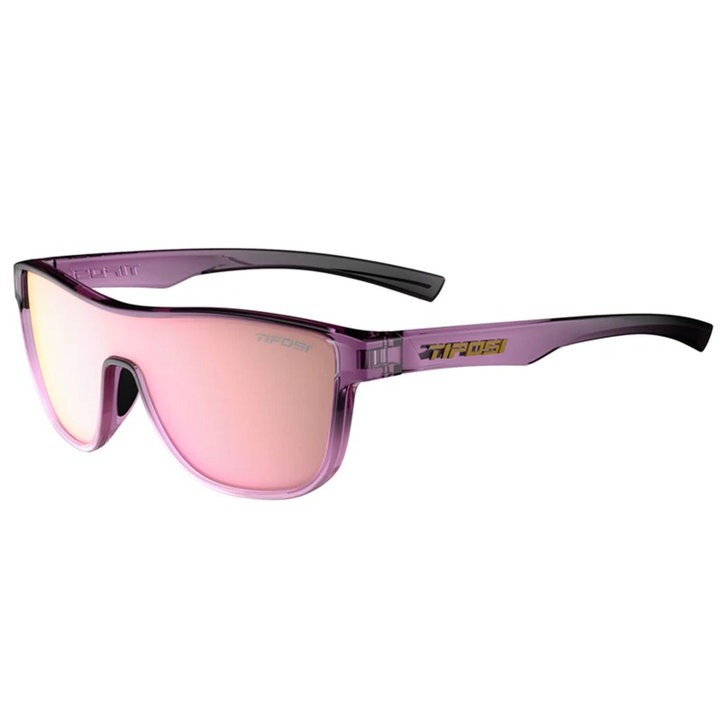 Tifosi Sizzle Single Lens Sunglasses – Crystal Peach Blush Crystal Peach Blush