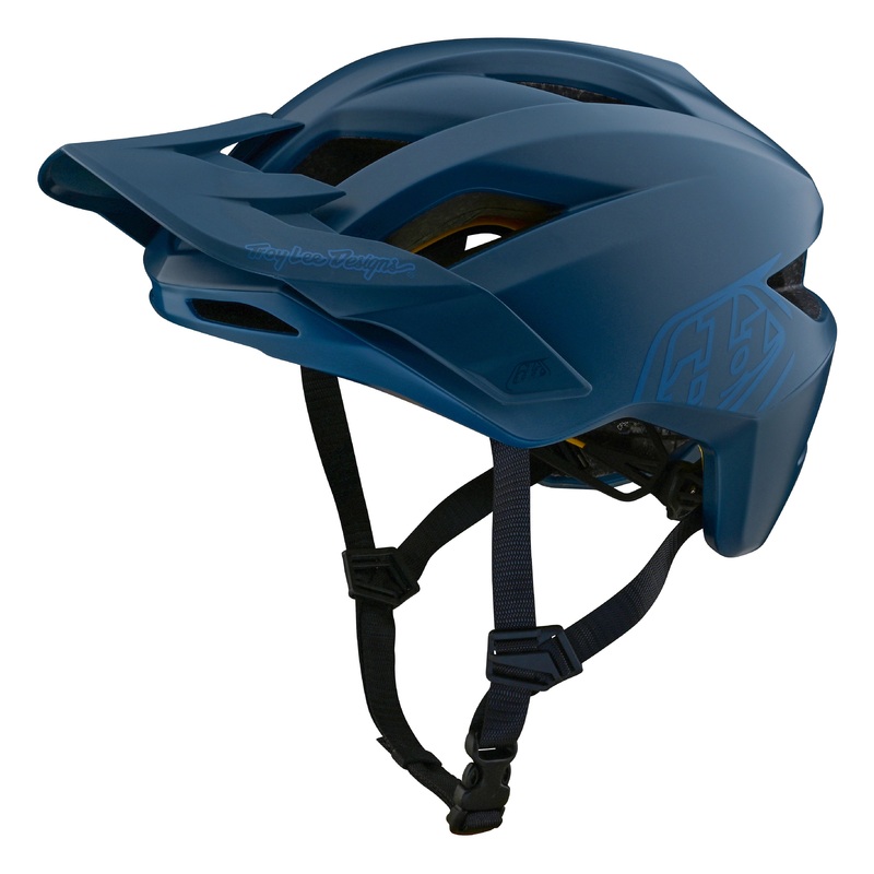 Troy Lee Designs Flowline MTB Helmet with MIPS – Point – Dark Indigo Dark Indigo X-Small/Small