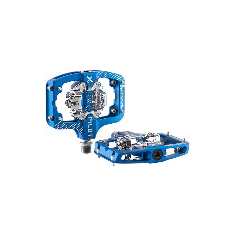 Chromag Pilot Pedals – Clipless – Blue – Regular