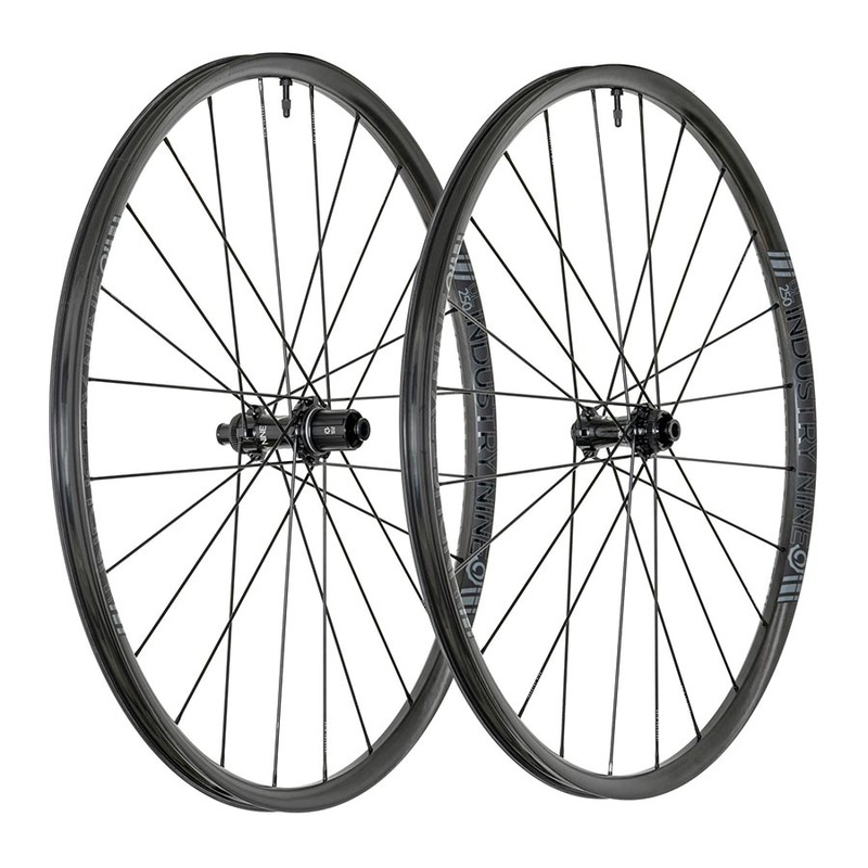 Industry Nine Solix G UL250c Carbon Gravel Wheelset  Lightweight, High-Performance, Tubeless-Ready, Disc Brake, 700C/622 for Adventure Riding SRAM XD-R