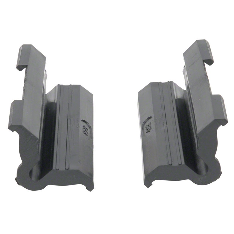 Park Tool 468G Rubber Clamp Cover with Double Cable Grooves: Pair