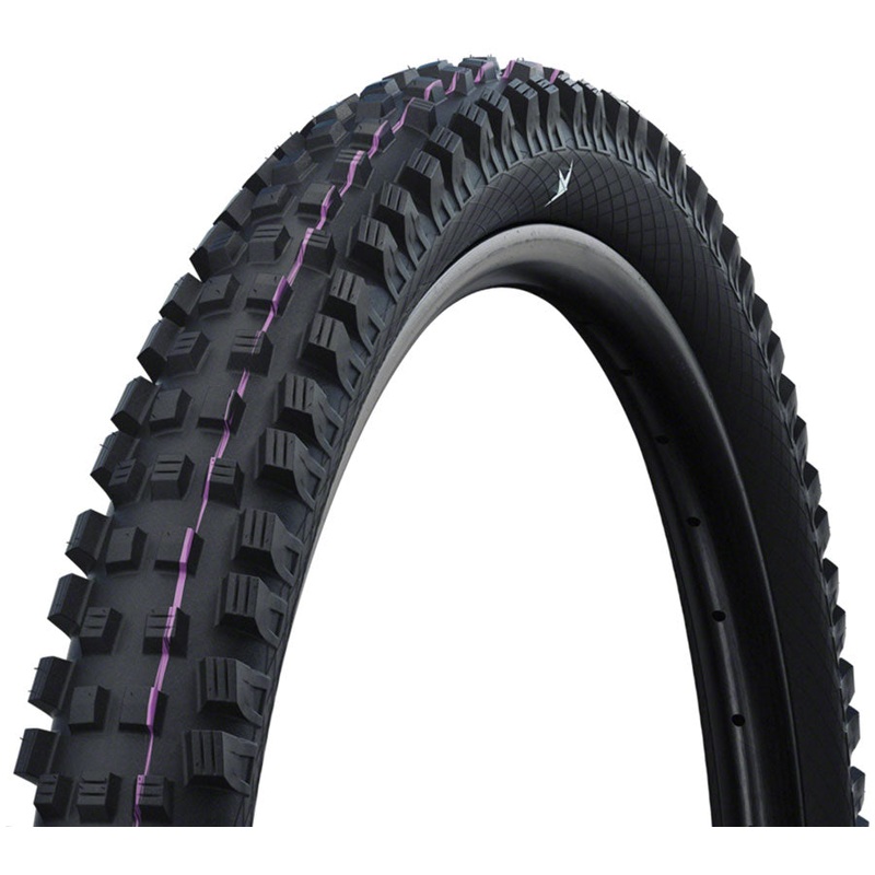 Schwalbe Magic Mary Tire – 29 x 2.50 Tubeless Folding BLK Evolution Line Gravity Pro Addix Ultra Soft Radial