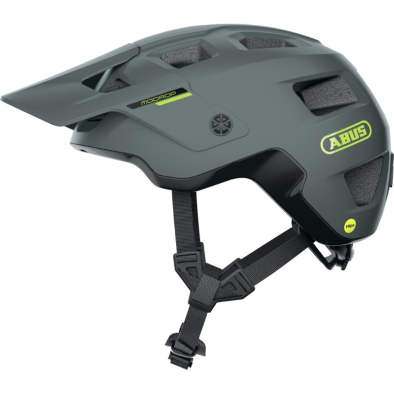 Abus MoDrop MIPS MTB Helmet – Concrete Gray Concrete Gray Small