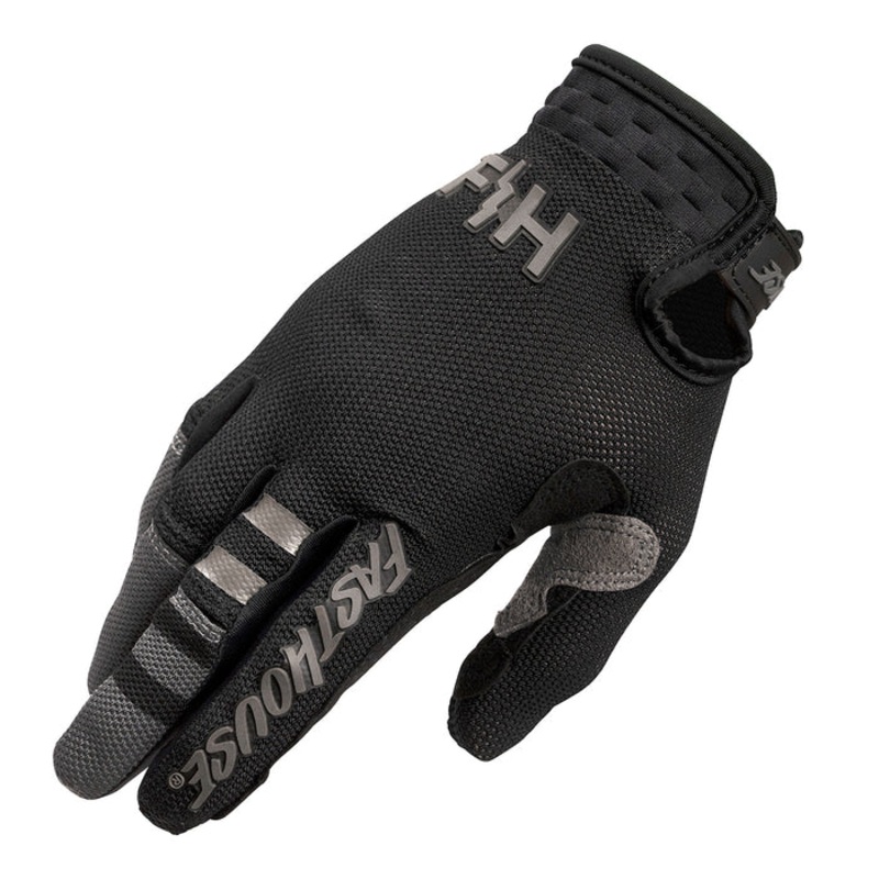 Fasthouse Air Cooled Elrod Glory Glove – Black Black Small