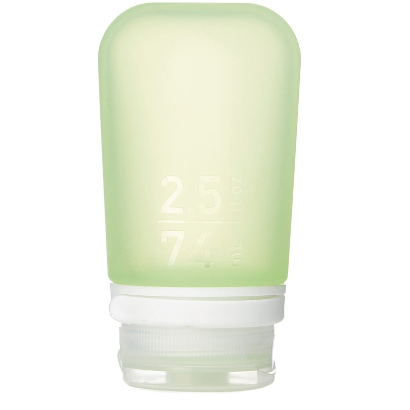 Humangear Gotoob+ Medium Green Travel Containers – Leakproof Silicone Squeeze Bottles for Travel