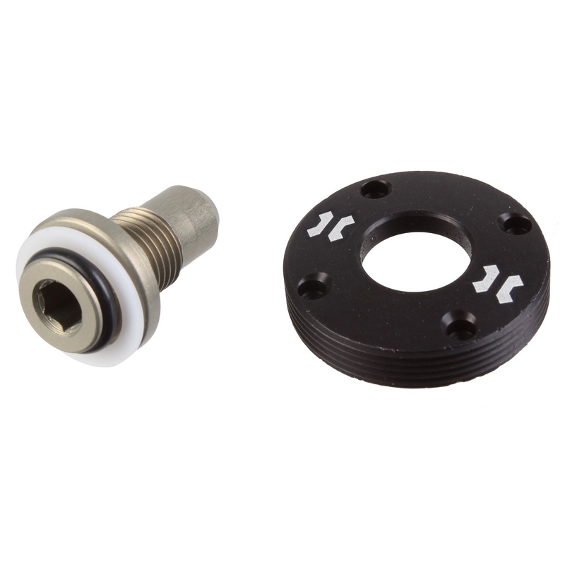 Leonardi Hub Cap and Bolt Lefty Hub – Black