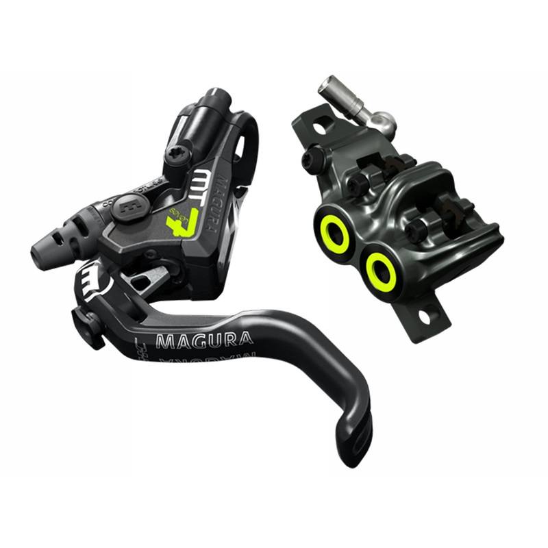 Magura MT7 PRO Disc Brake – Black-Yellow Black – Yellow 2000mm Hose