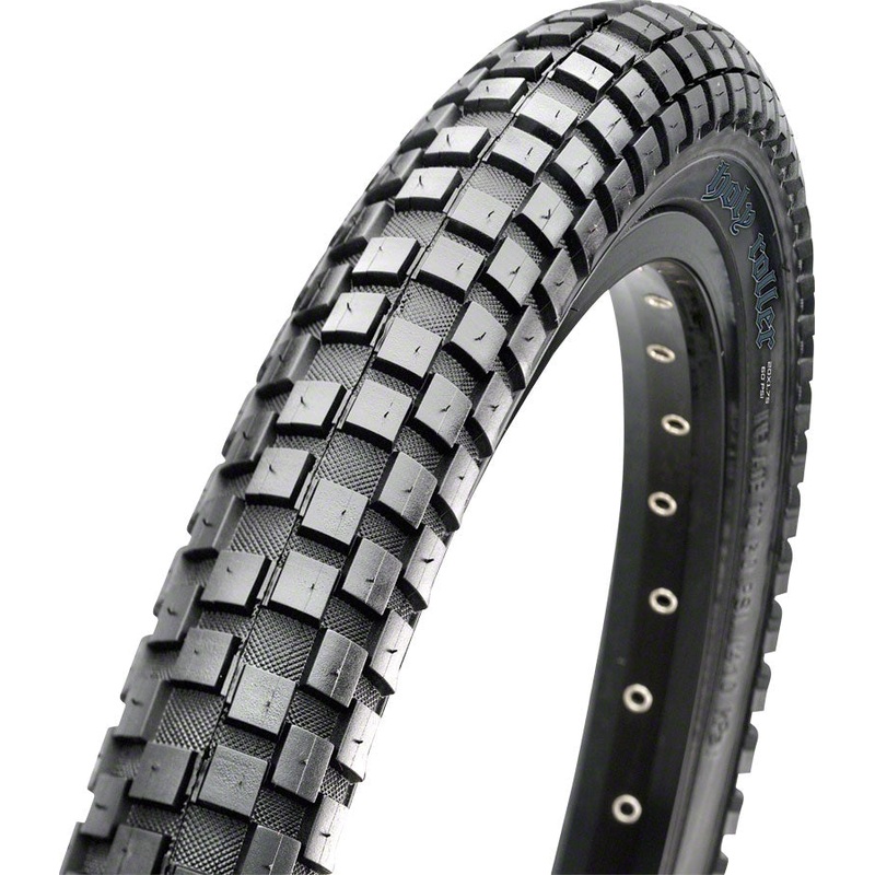 Maxxis Holy Roller Tire 26×2.2, Single Compound, Steel Bead, Black Clincher