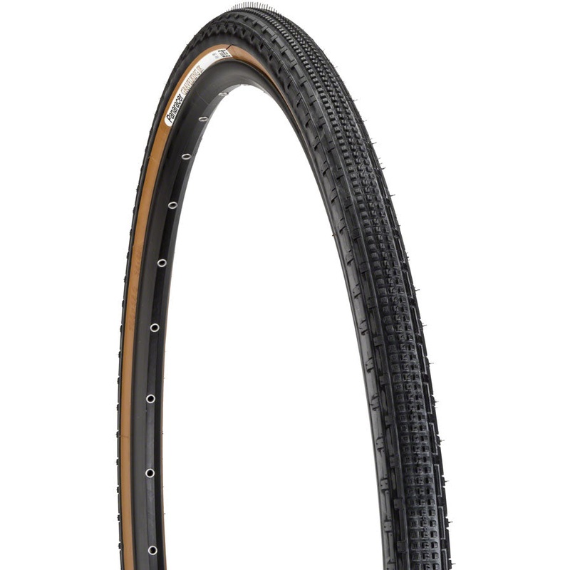 Panaracer GravelKing SK Tire – 700 x 45, Tubeless, Folding, Black/Brown RF745-GKSK-D