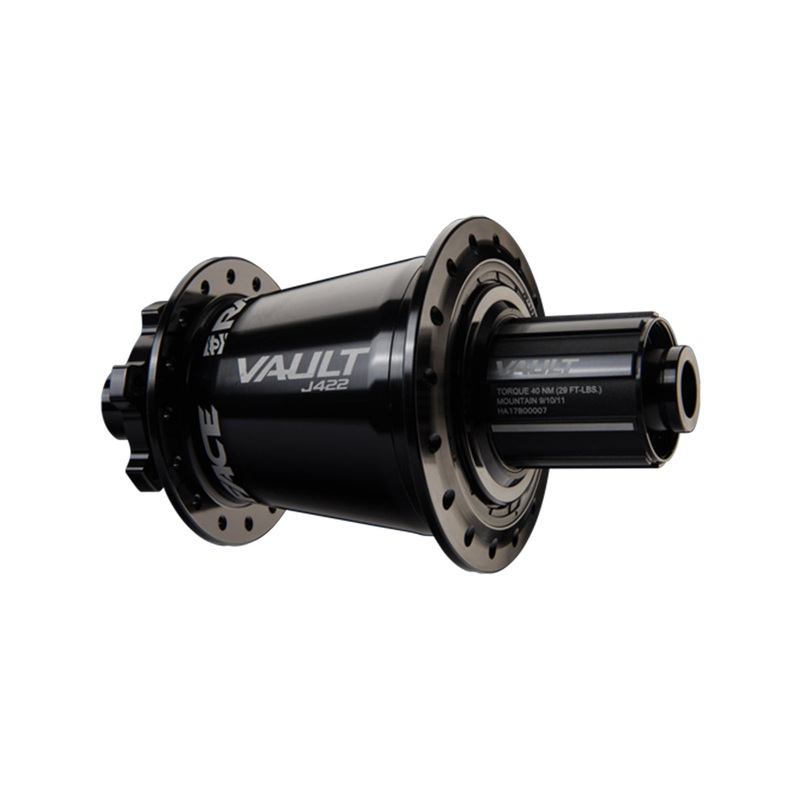Race Face Vault J-Bend MTB Disc Hub – Boost – Rear – Black Black 12x148mmTA 32h – Shimano Freehub
