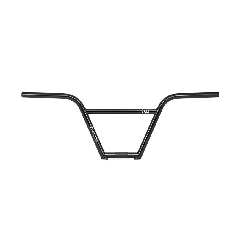 Salt Pro 4 Piece Handlebar 9″ Glossy Black Riser Bar BMX 22.2mm Steel
