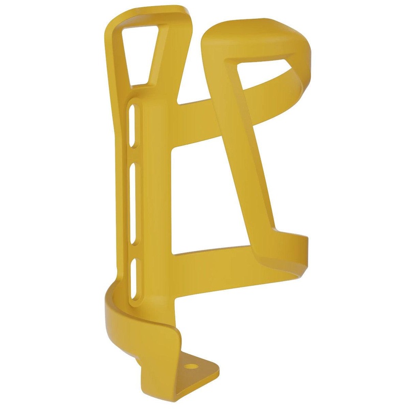 Side Load Recycled Water Bottle Cage Baja Yellow Left