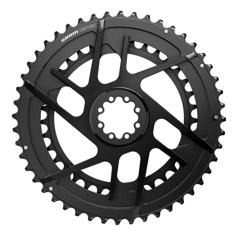 SRAM Rival E1 Chainring Kit – Black Black 46-33t