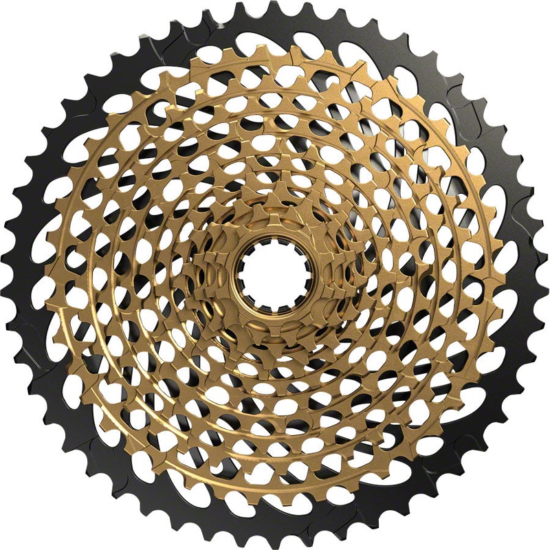 SRAM XX1 Eagle XG-1299 Cassette – 12 Speed, 10-50t, Gold/Black, For XD Driver Body