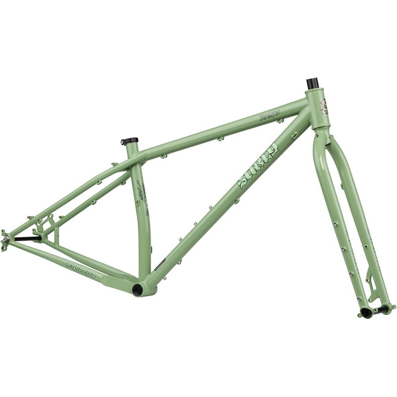 Surly Krampus Frameset – 29″, Steel, Sage Green, Large