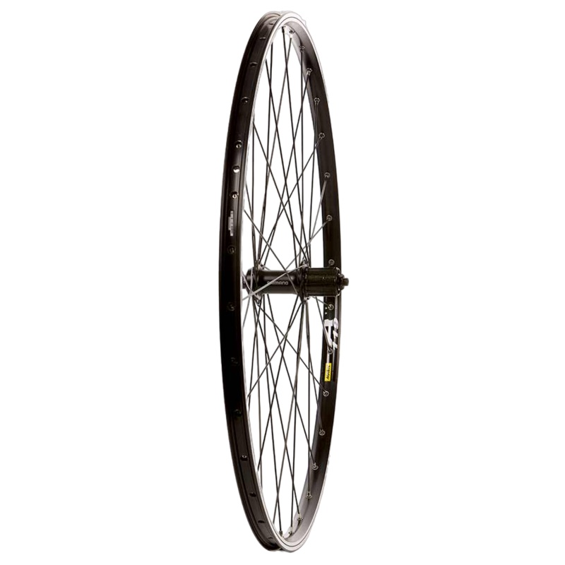 Wheel Shop Mavic A119 – Shimano Acera FH-T3000 700c Road Wheel – Rear Black 32h  –  QR – 135mm  –  Rim brake  –  HG