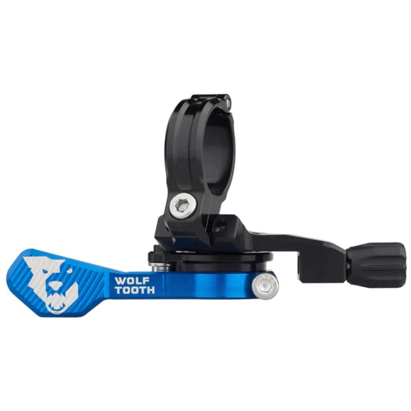 Wolf Tooth Components ReMote Pro Dropper Lever – Blue Blue 22.2mm Clamp