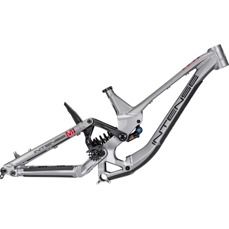 Intense M1 Frame + Shock – Titanium – 2026 Titanium Large