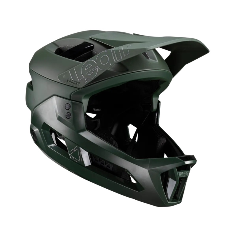 Leatt MTB Enduro 3.0 Full Face Helmet – Spinach – 2024 Spinach Small