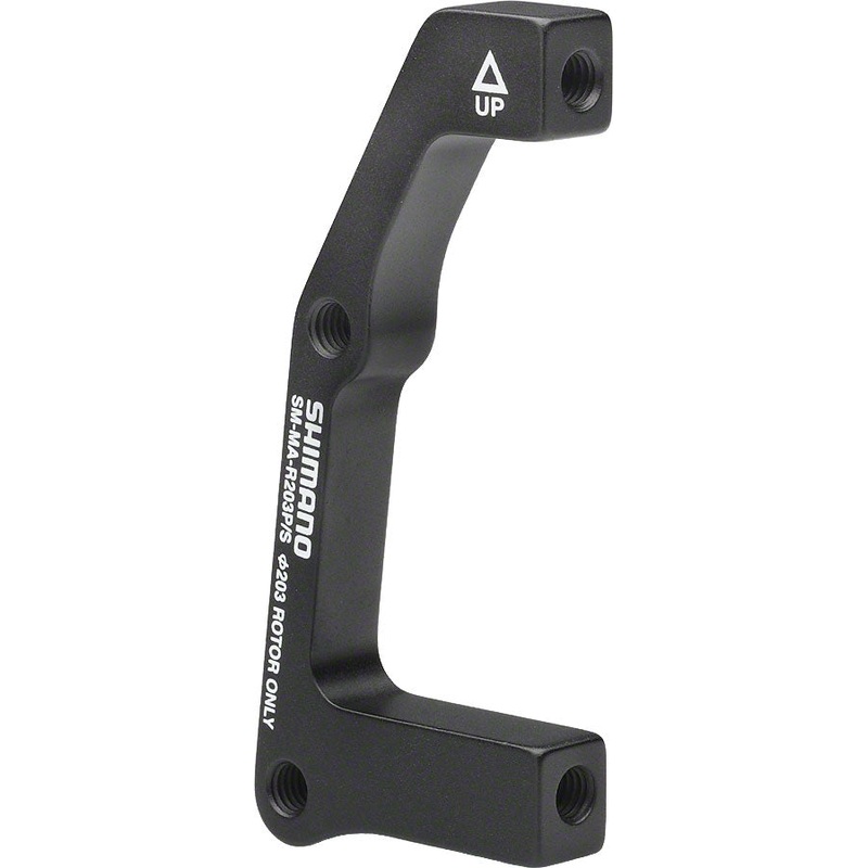 Shimano R203P/S Disc Brake Adaptor for 203mm Rotor, 74mm Caliper, 51mm Frame