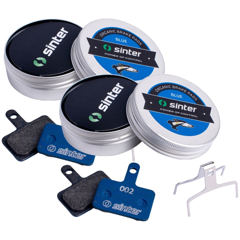 Sinter Blue s530 Organic Disc Brake Pads Set for Shimano B Type – High-Performance E-Bike Compatible