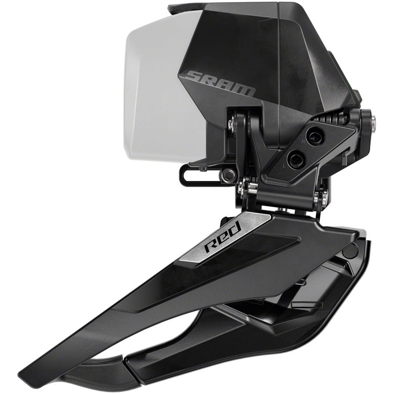 SRAM RED AXS Front Derailleur – 2×12-Speed, Braze-on, (Battery Not Included), Black, E1