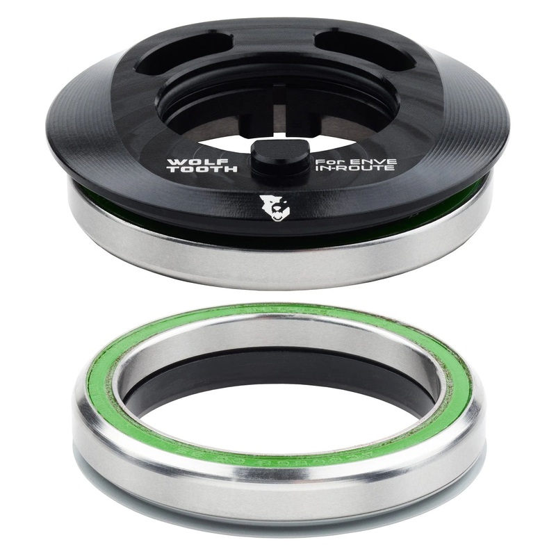 Wolf Tooth Components IS52 Premium Upper& Lower Headset for ENVE, Black