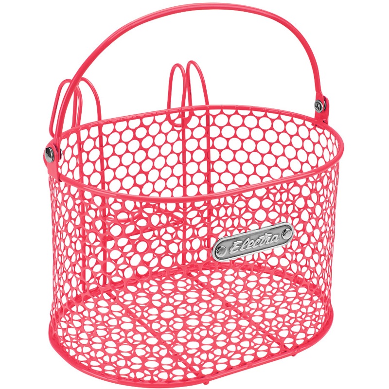Electra Honeycomb Small Hook-Mounted Basket – Pink Pink