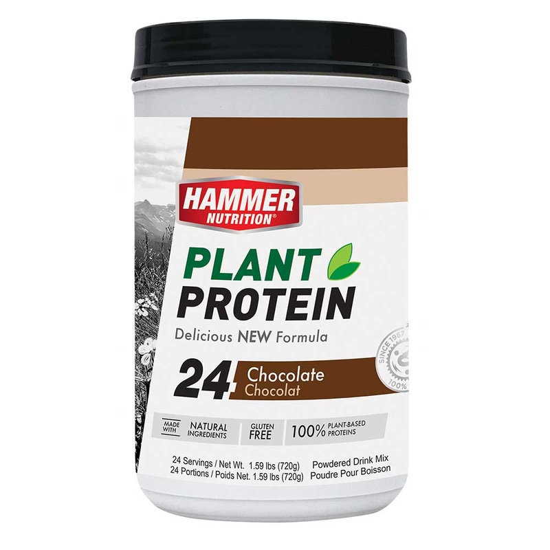 Hammer Nutrition Plant Protein Powder Drink Mix Collection  Vegan, Non-GMO, Gluten-Free, Nutrient-Rich Meal Replacement & Post-Workout Shake Chocolate