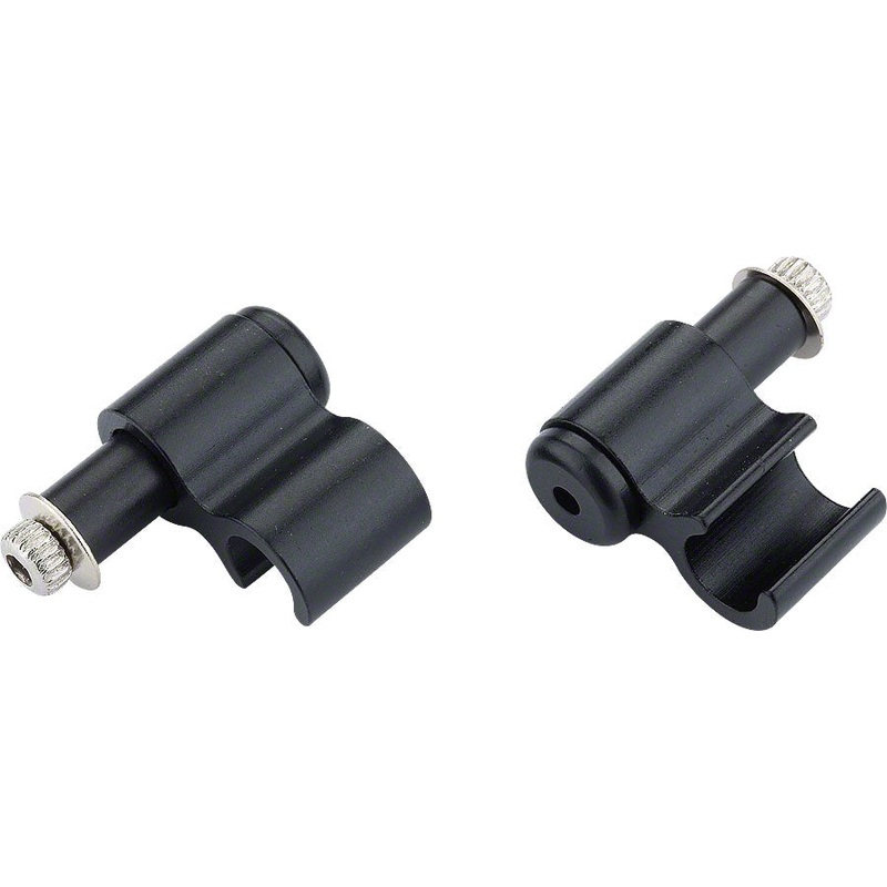 Jagwire Cable Grip Black Alloy 2 Pieces