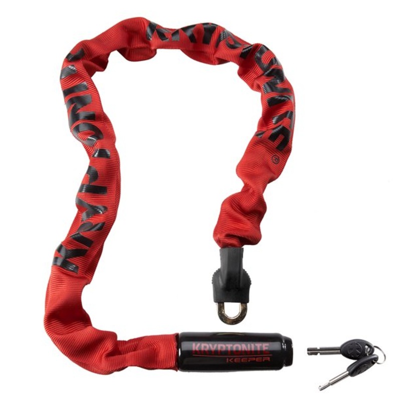Kryptonite Keeper 785 Integrated Chain Lock – Red Red