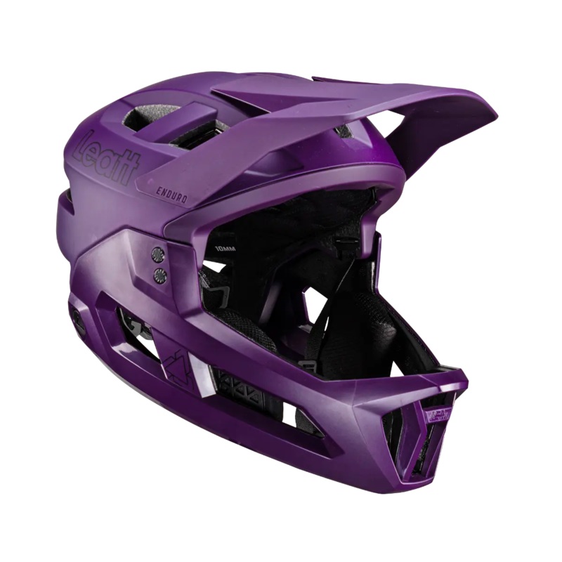 Leatt MTB Enduro 2.0 Full Face Helmet – Purple – 2024 Purple Small