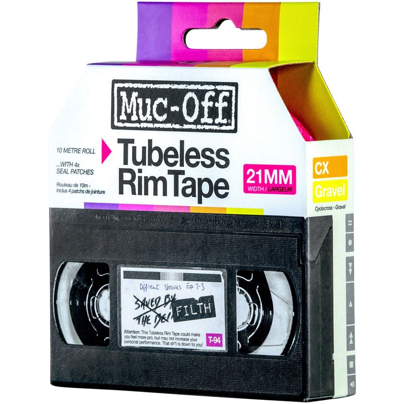 Muc-Off Rim Tape – 10m Roll, 21mm