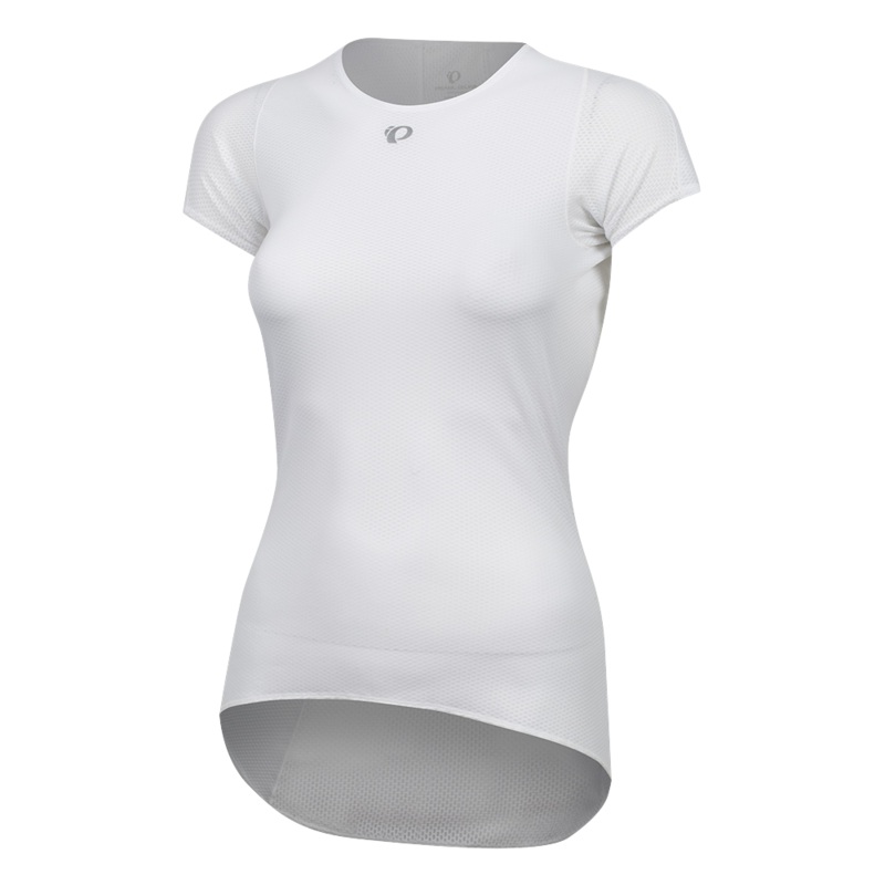 Pearl Izumi Transfer Short Sleeve Cycling Base Layer – Womens – White White Large