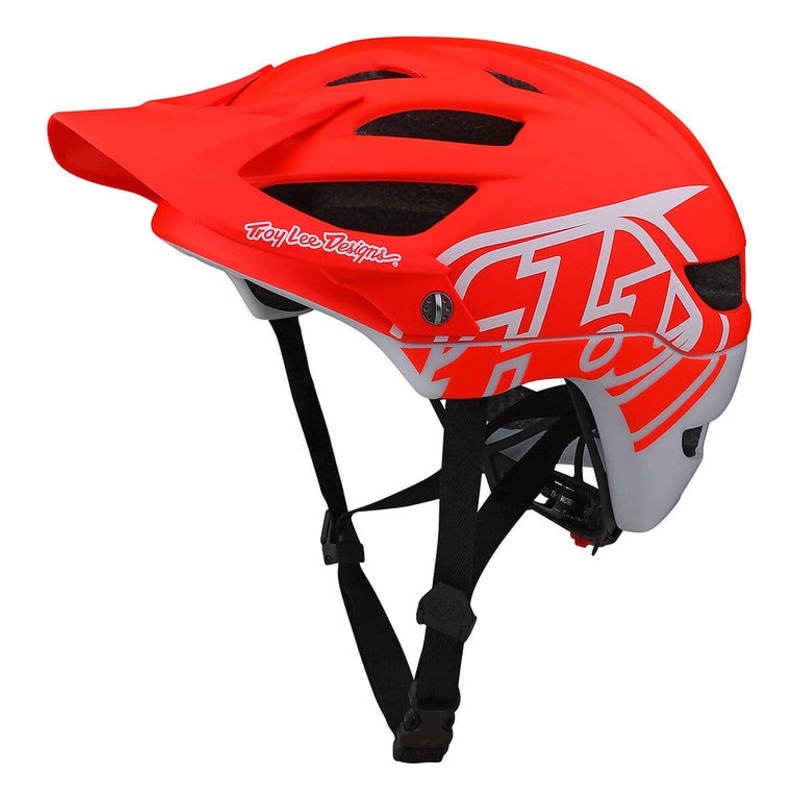 Troy Lee Designs A1 MTB Helmet – Drone – Youth – Red – 2022 Red One Size