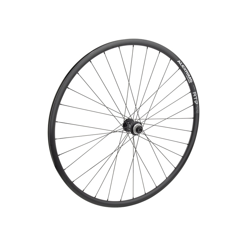 WheelMaster Alex ATD470 700c Disc Gravel Wheel – Front Black 12x100mmTA – 32h – Center Lock