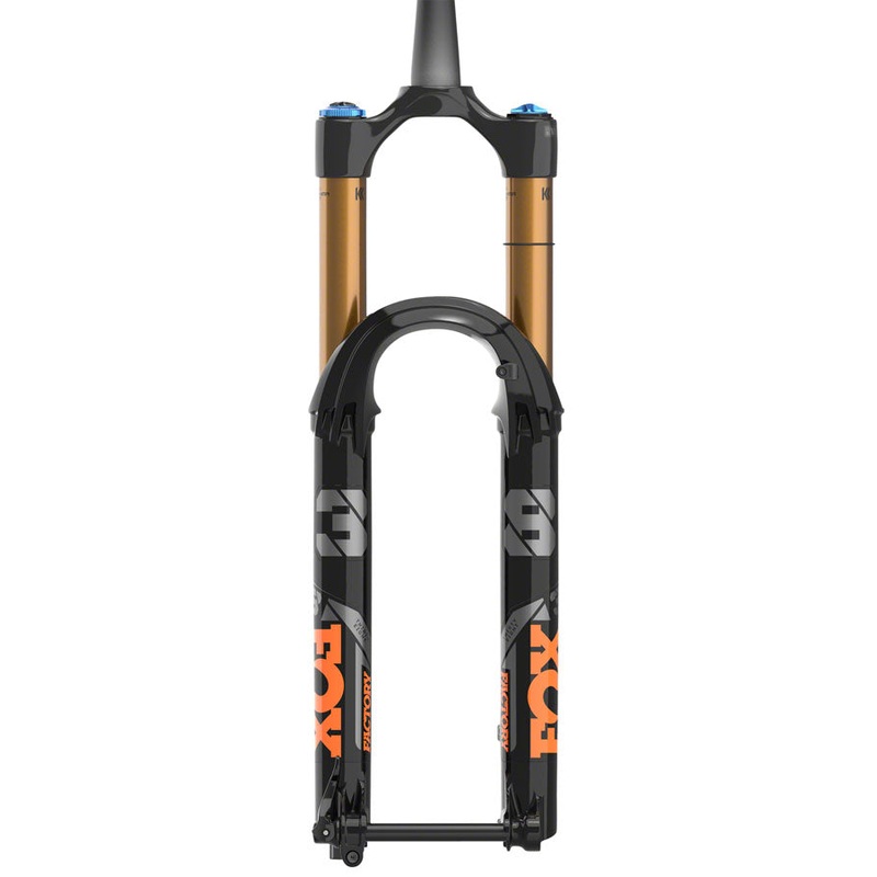 FOX 38 Factory Suspension Fork – 27.5″, 180 mm, 15QR x 110 mm, 37 mm Offset, Shiny Black, Grip 2 Damper