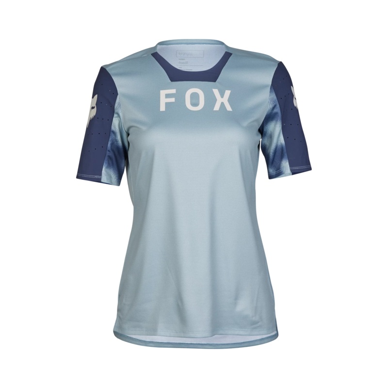 Fox Racing Defend Short Sleeve MTB Jersey – Taunt – Womens – Gunmetal Gunmetal X-Small
