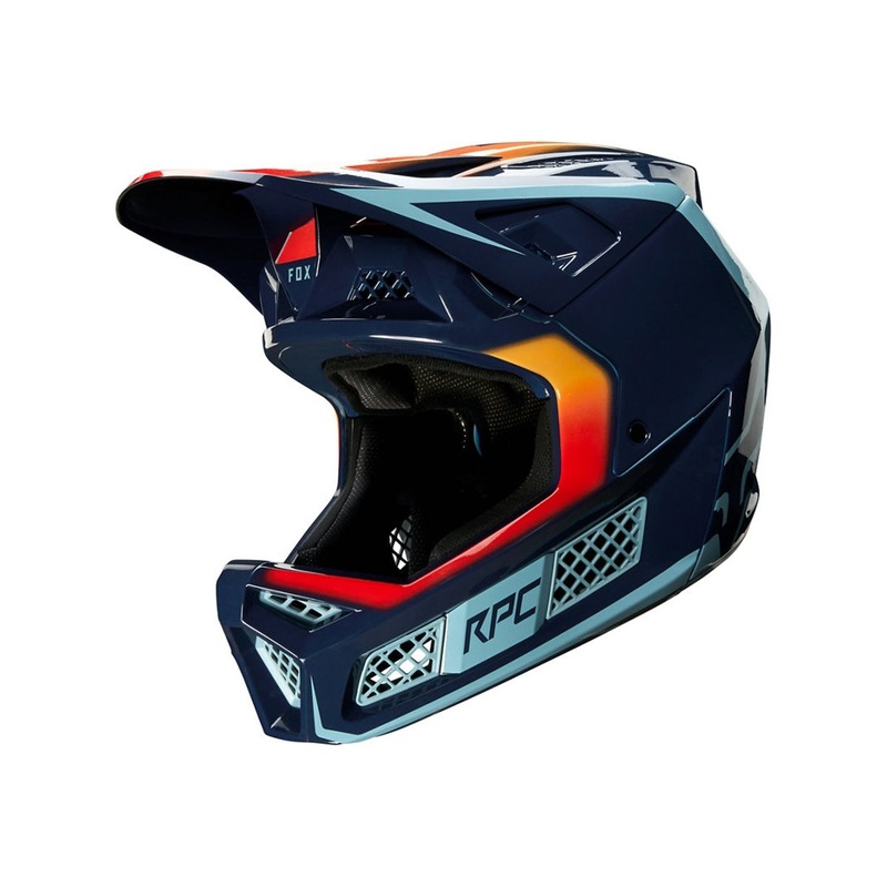 Fox Racing RPC MTB Helmet – Diaz – Navy – 2020 Navy Large